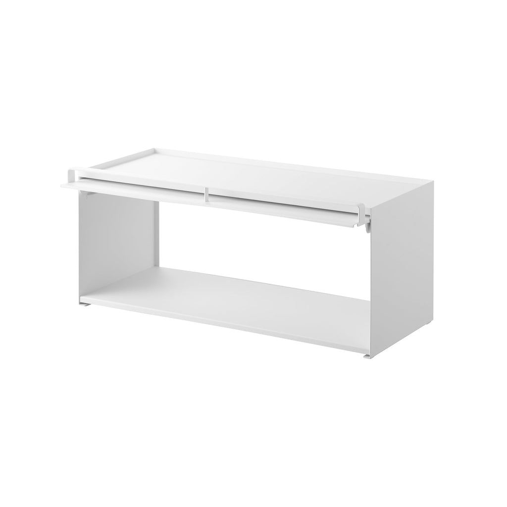 Open-Back Countertop Storage Rack - Steel