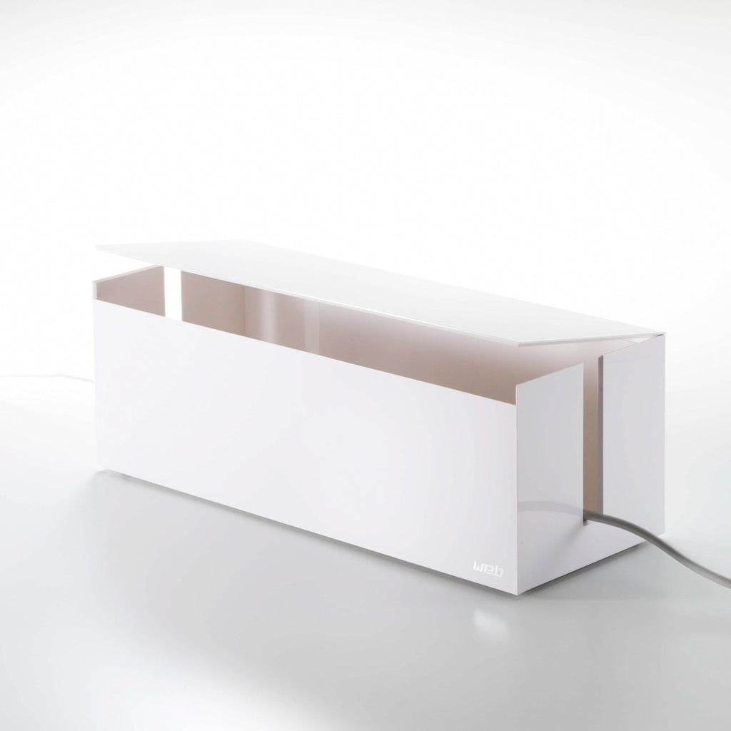 Resin Cable Organizer Box for Power Strips and Multiple Cords