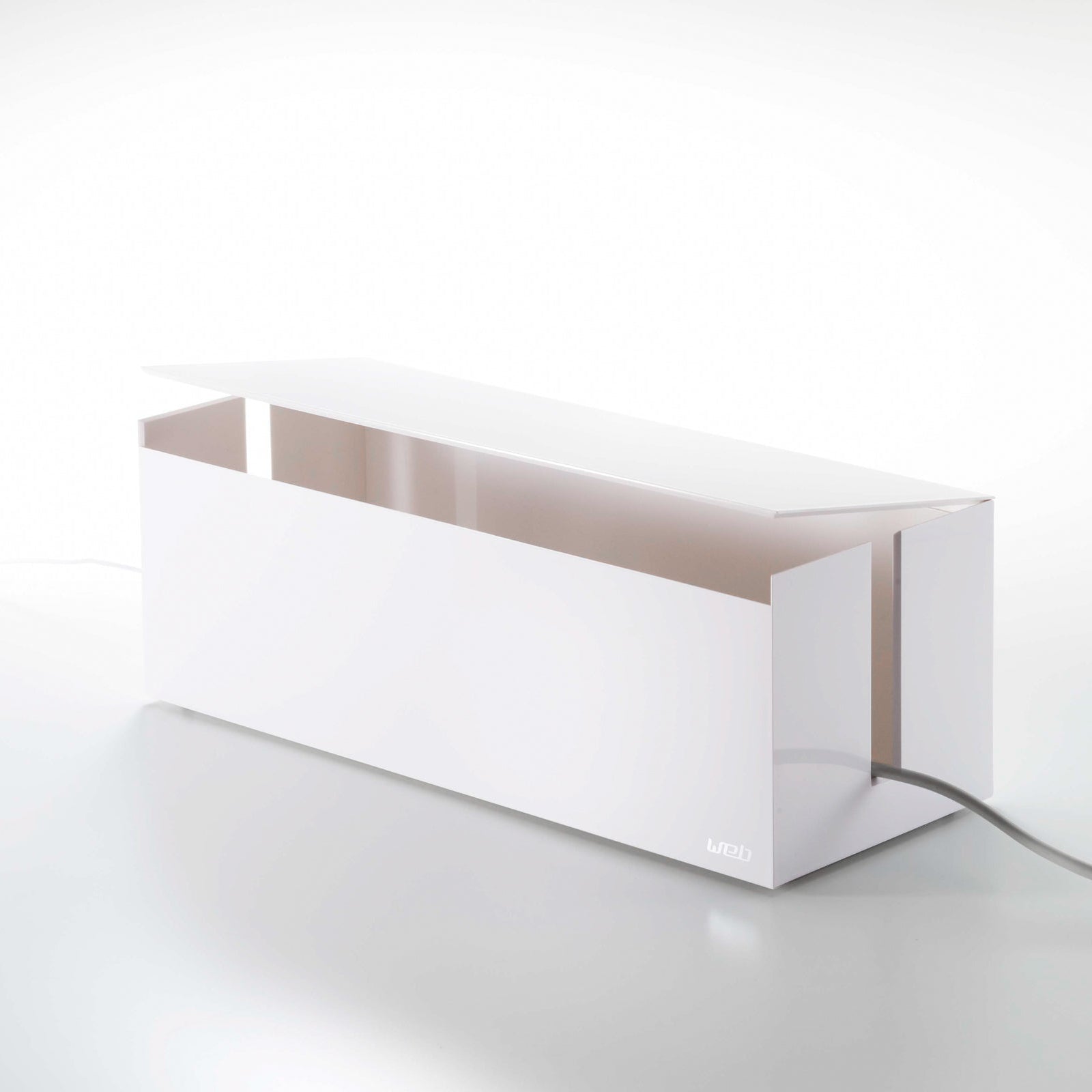 Resin Cable Organizer Box for Power Strips and Multiple Cords