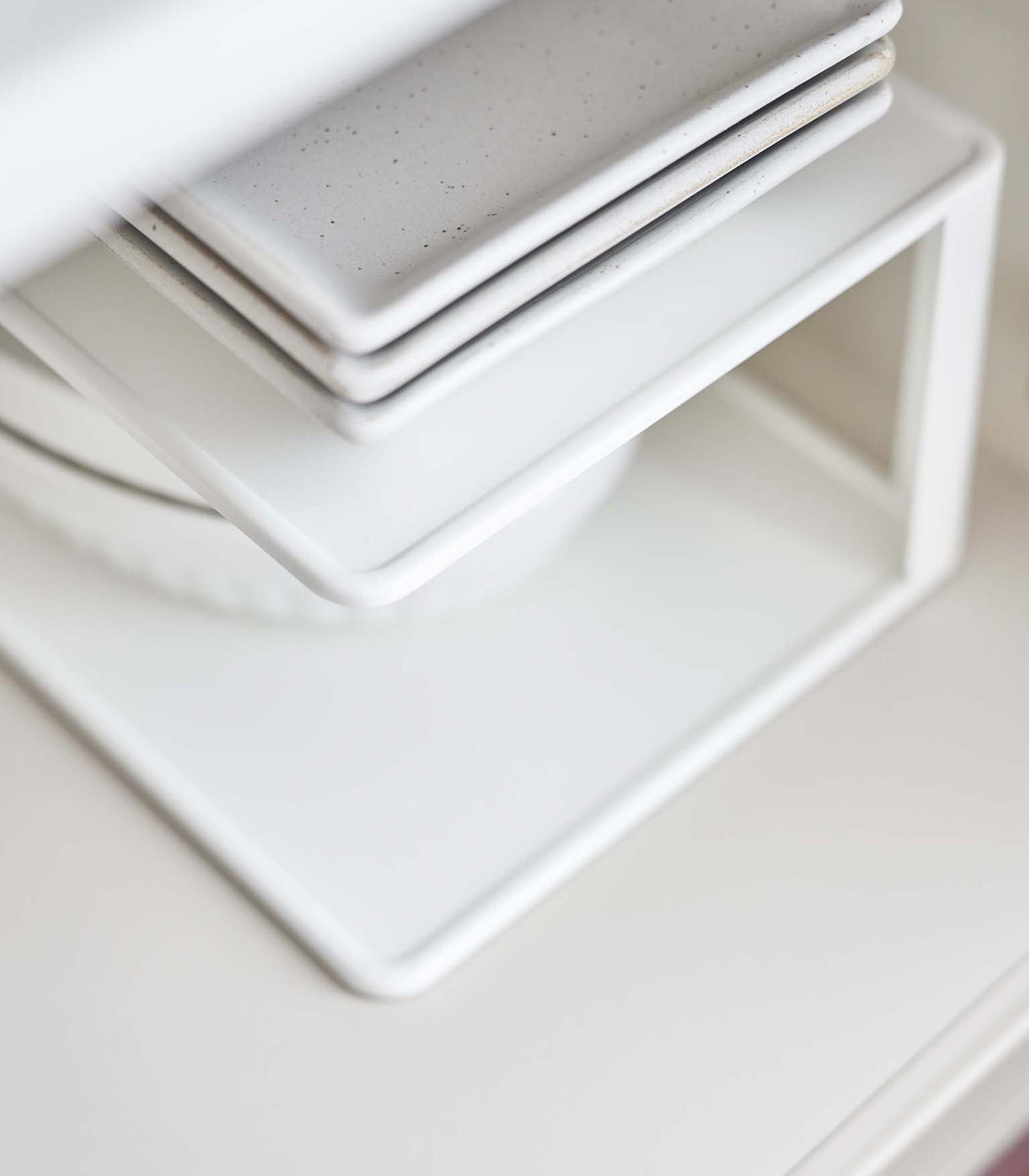 Two-Tier Cabinet Organizer for Kitchen Storage