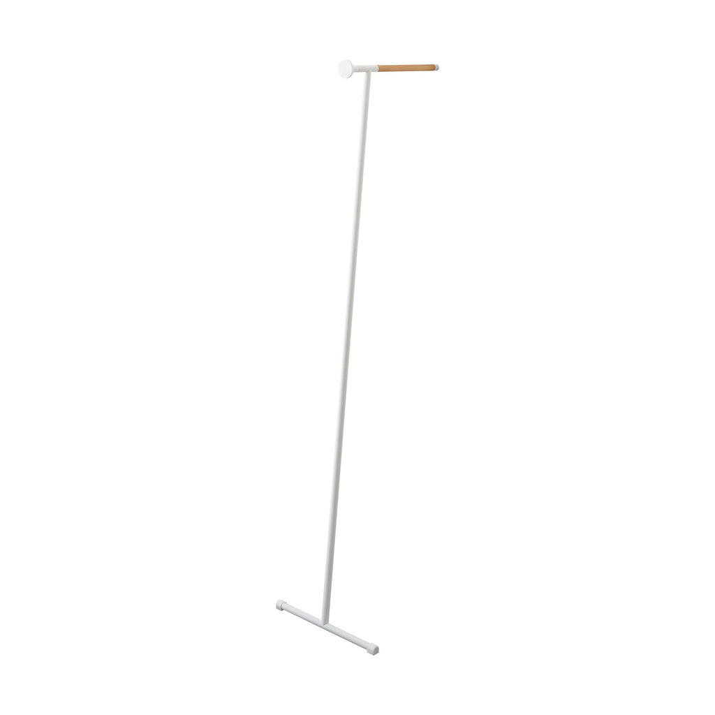 Leaning Clothes Hanger (64" H)  - Steel + Wood