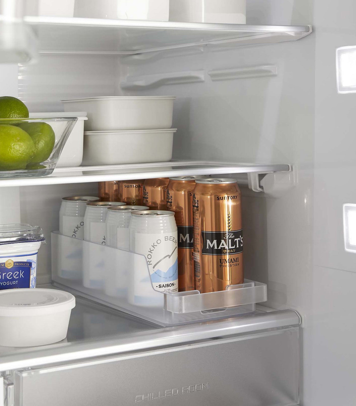Refrigerator Organizer Bin - Cans
