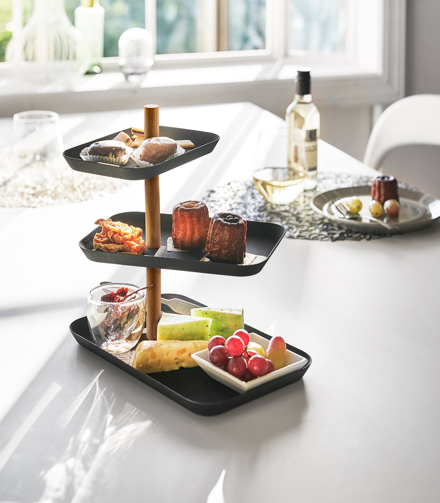 Three-Tier Display Tray - Steel