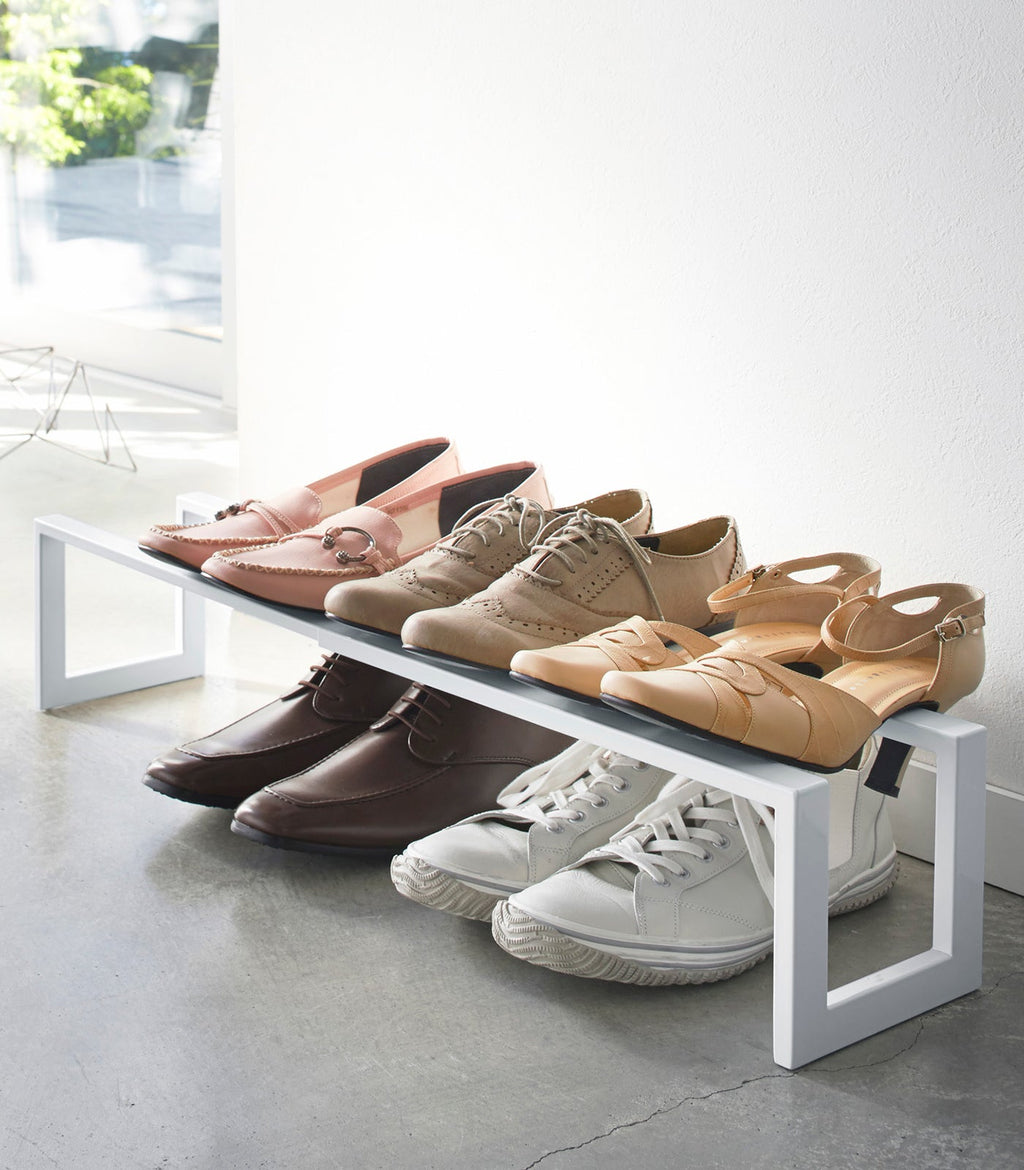 Expandable Shoe Rack (6" H)  - Steel