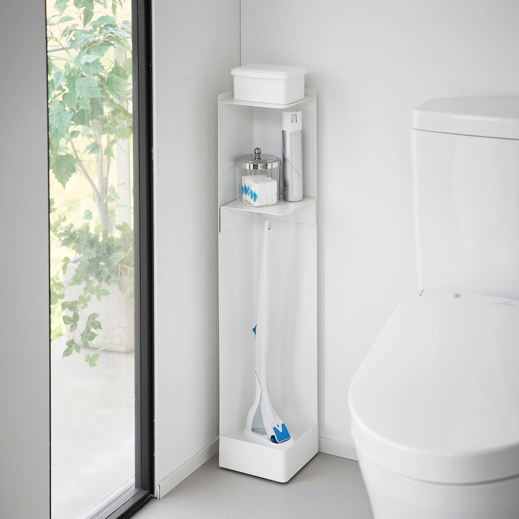 Rolling Bathroom Organizer - Steel