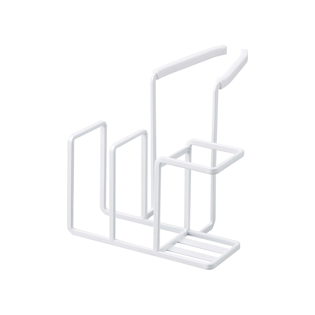 Faucet-Hanging Sponge & Brush Holder - Steel