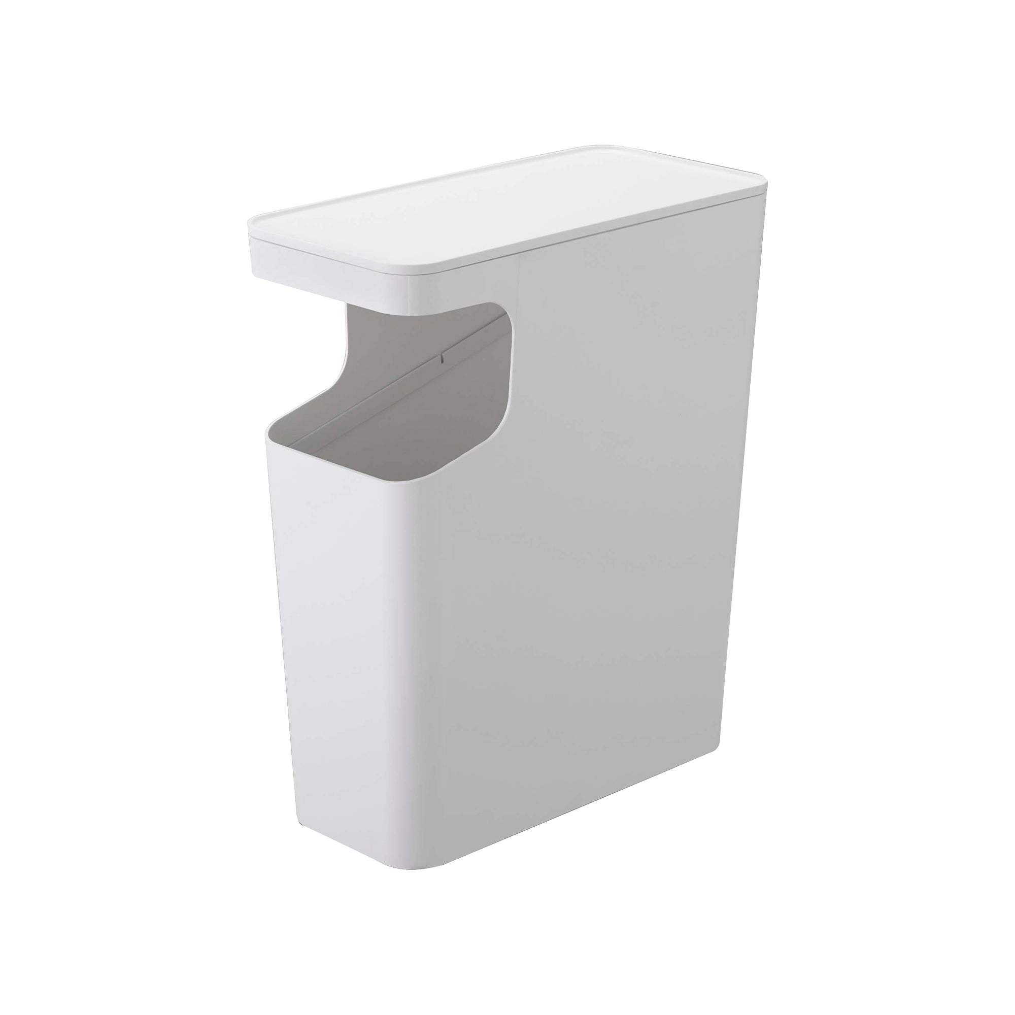 Side Table Trash Can