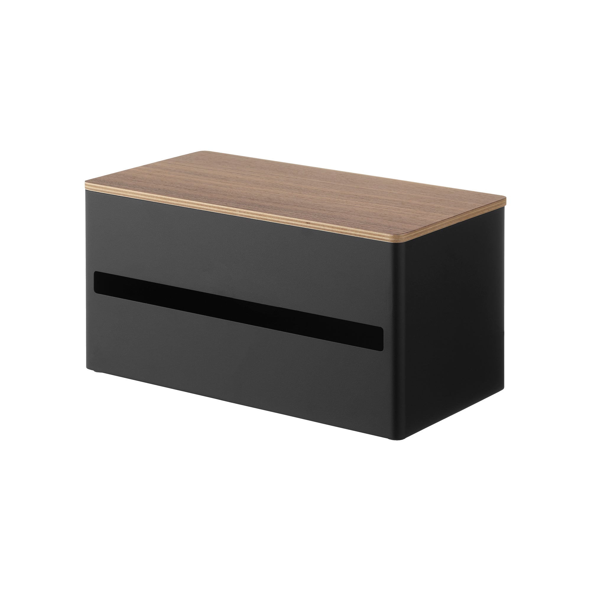 Paper Towel Dispenser - Steel + Wood