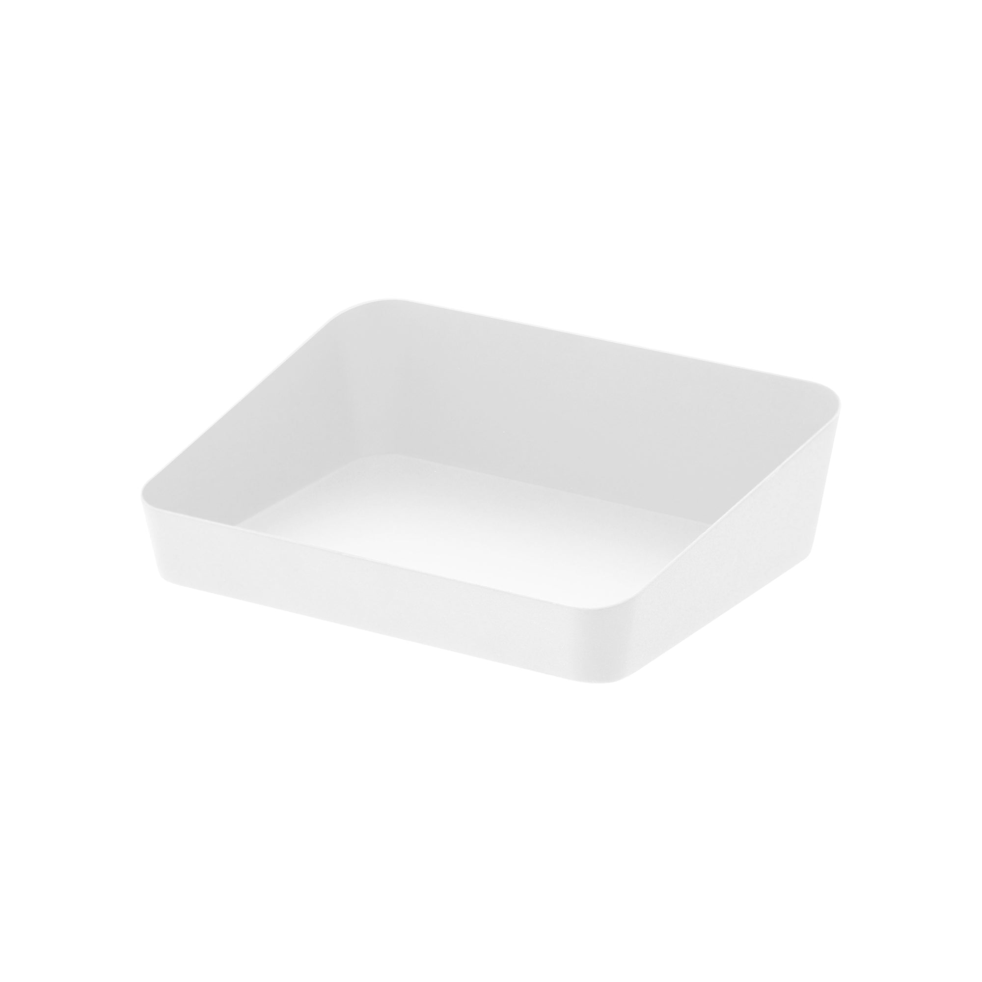 Steel Vanity Organizer Tray with Angled Design
