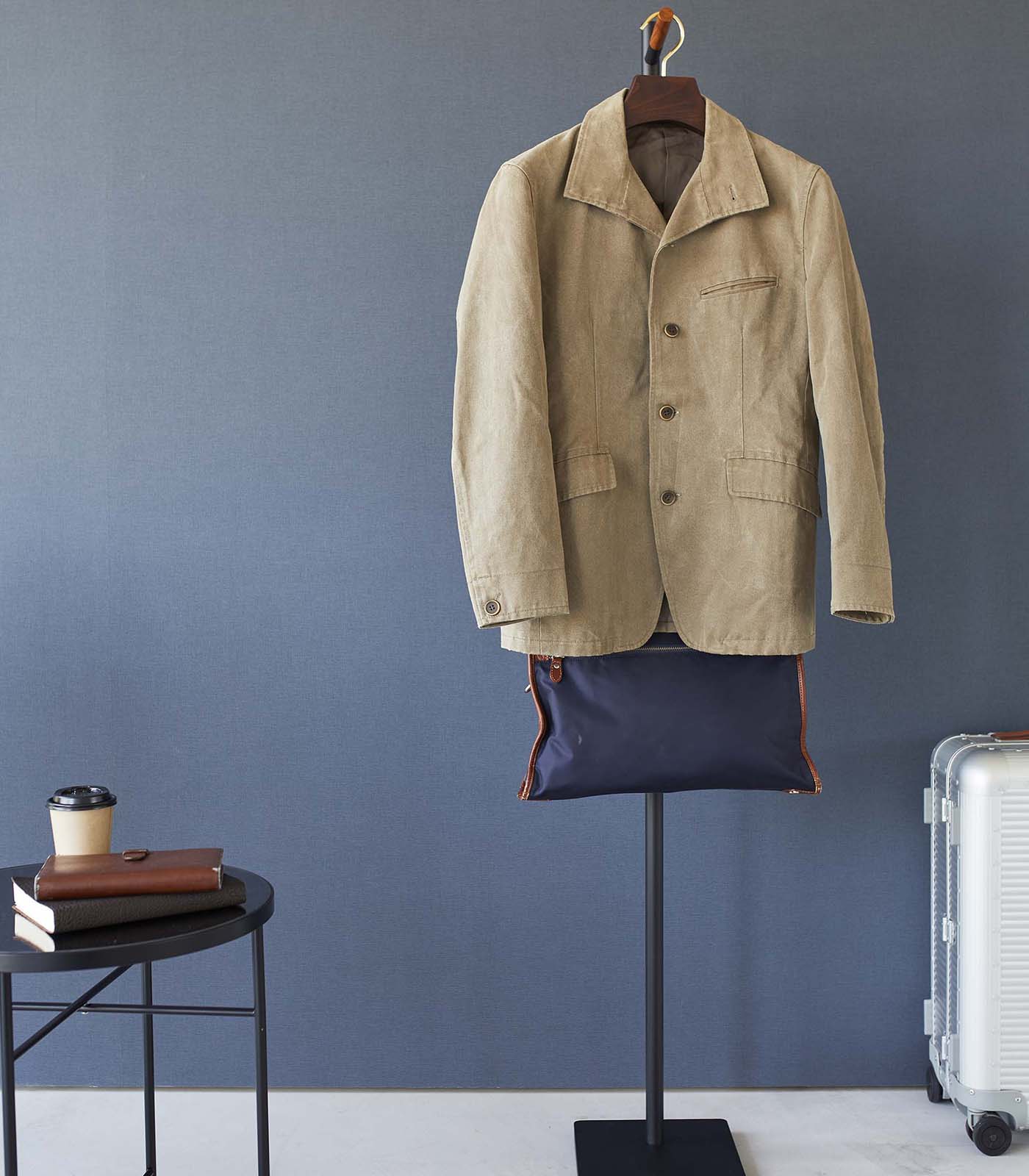 Coat Rack (63.98" H)  - Steel + Wood