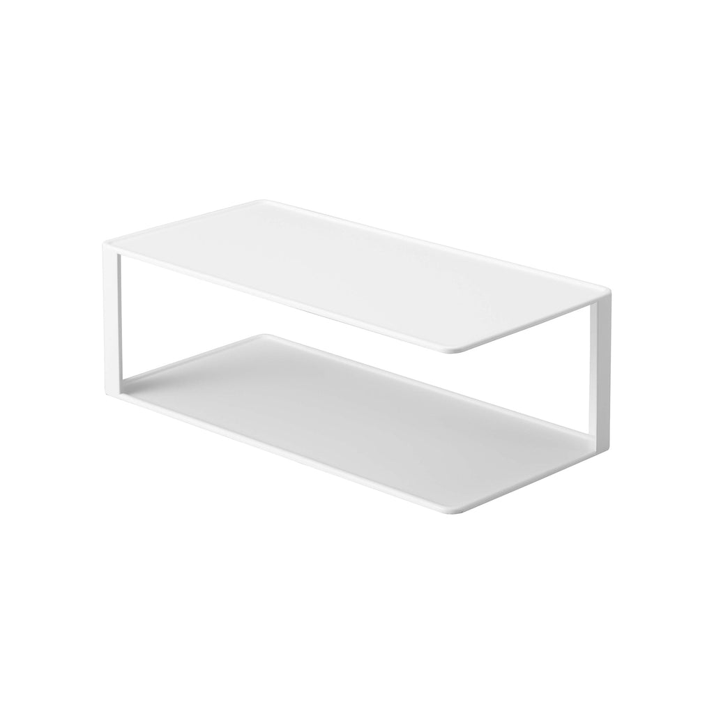 Two-Tier Cabinet Organizer for Kitchen Storage