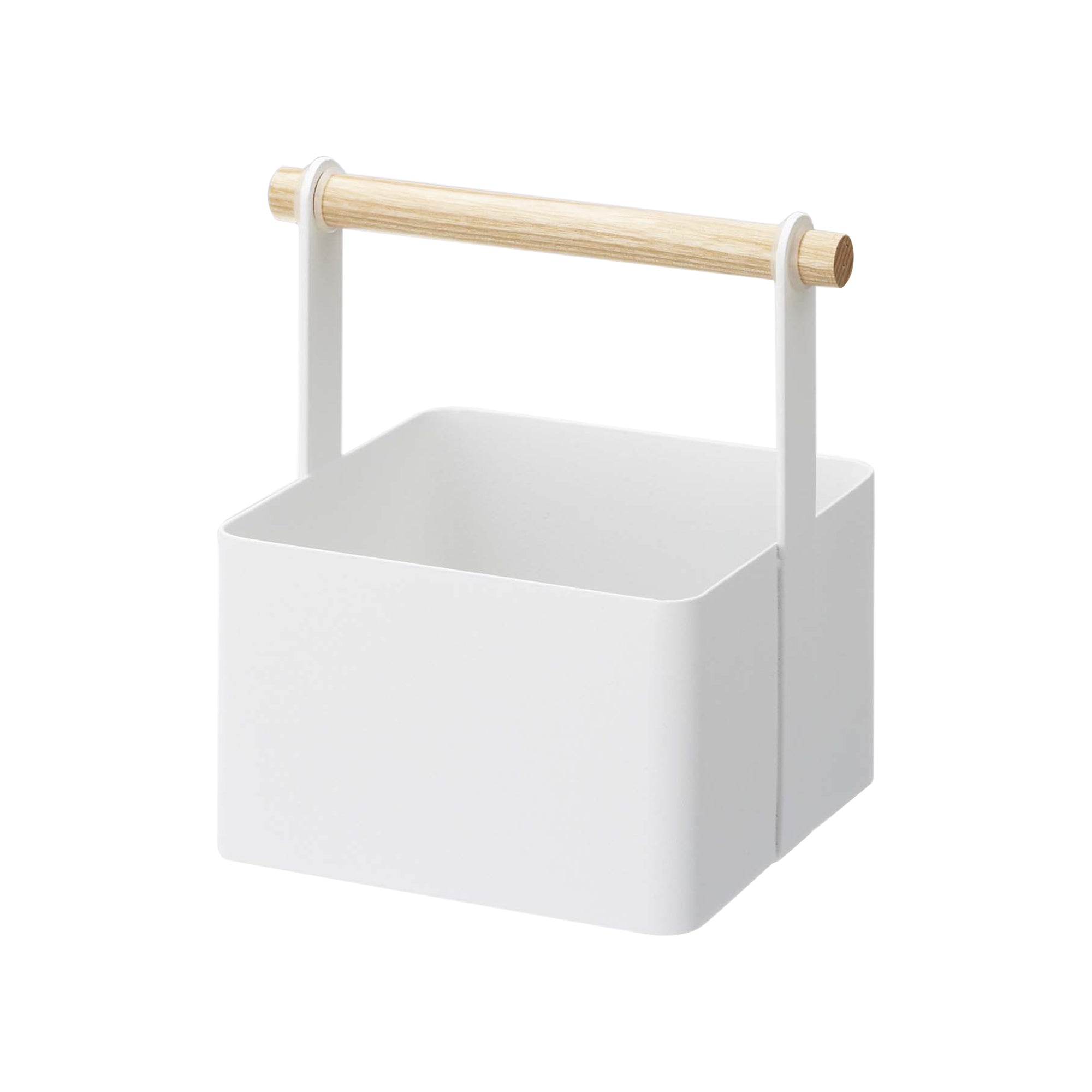 Storage Caddy - Small - Steel + Wood