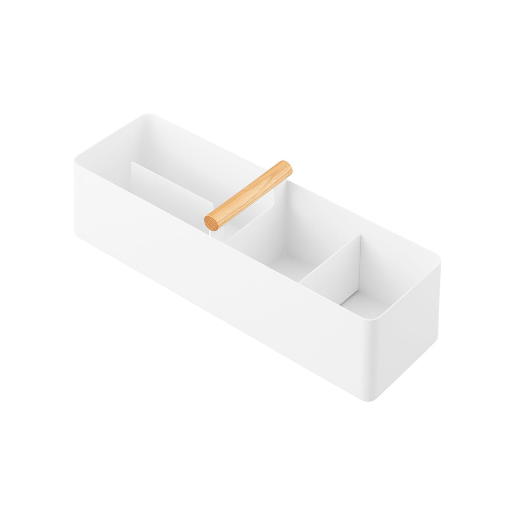 Slim Storage Box - Steel + Wood