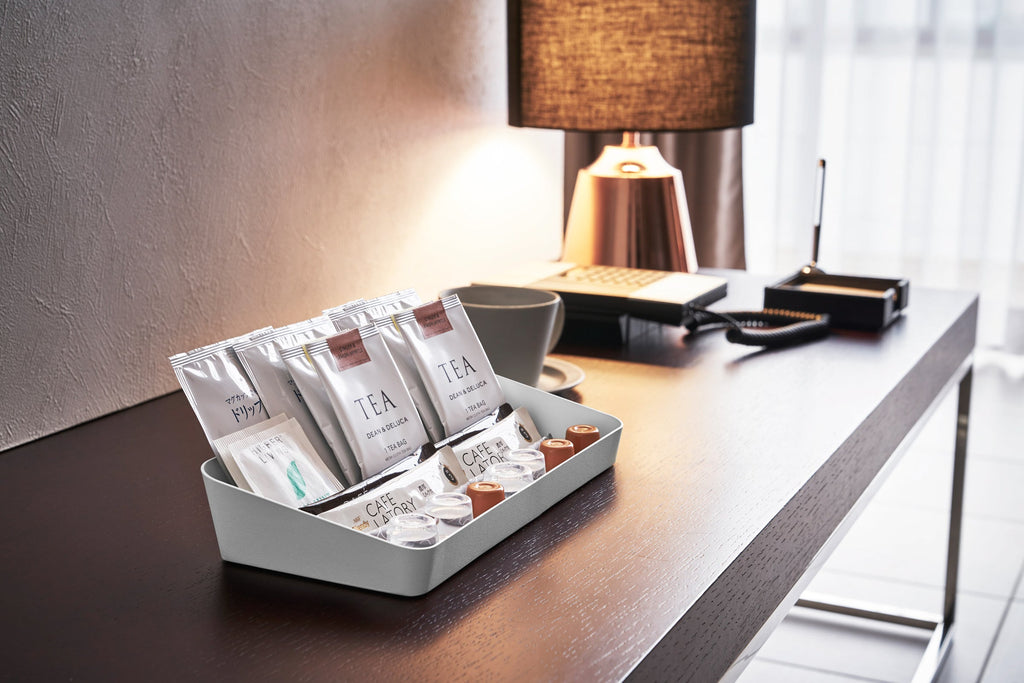 Accessory Organizer Tray for Countertops and Drawers