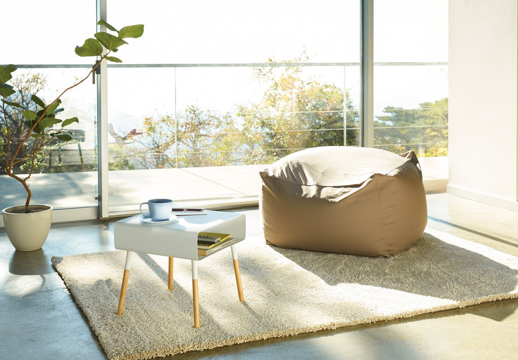 Storage Table - Short (14" H)  - Steel + Wood