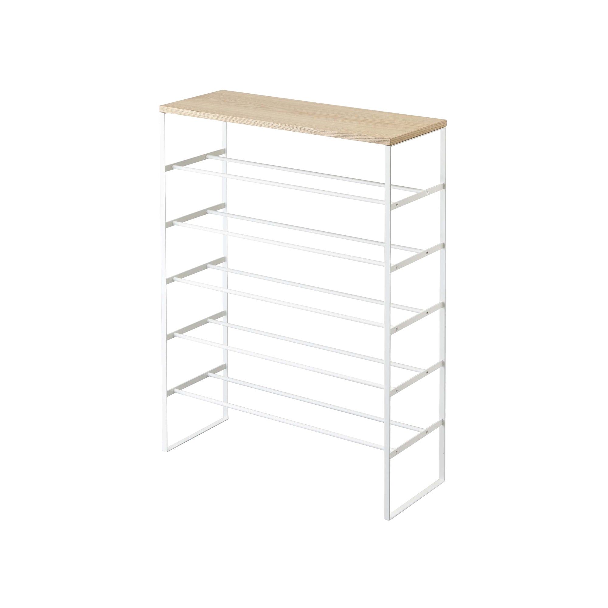 Six-Tier Shoe Rack (34" H)  - Steel