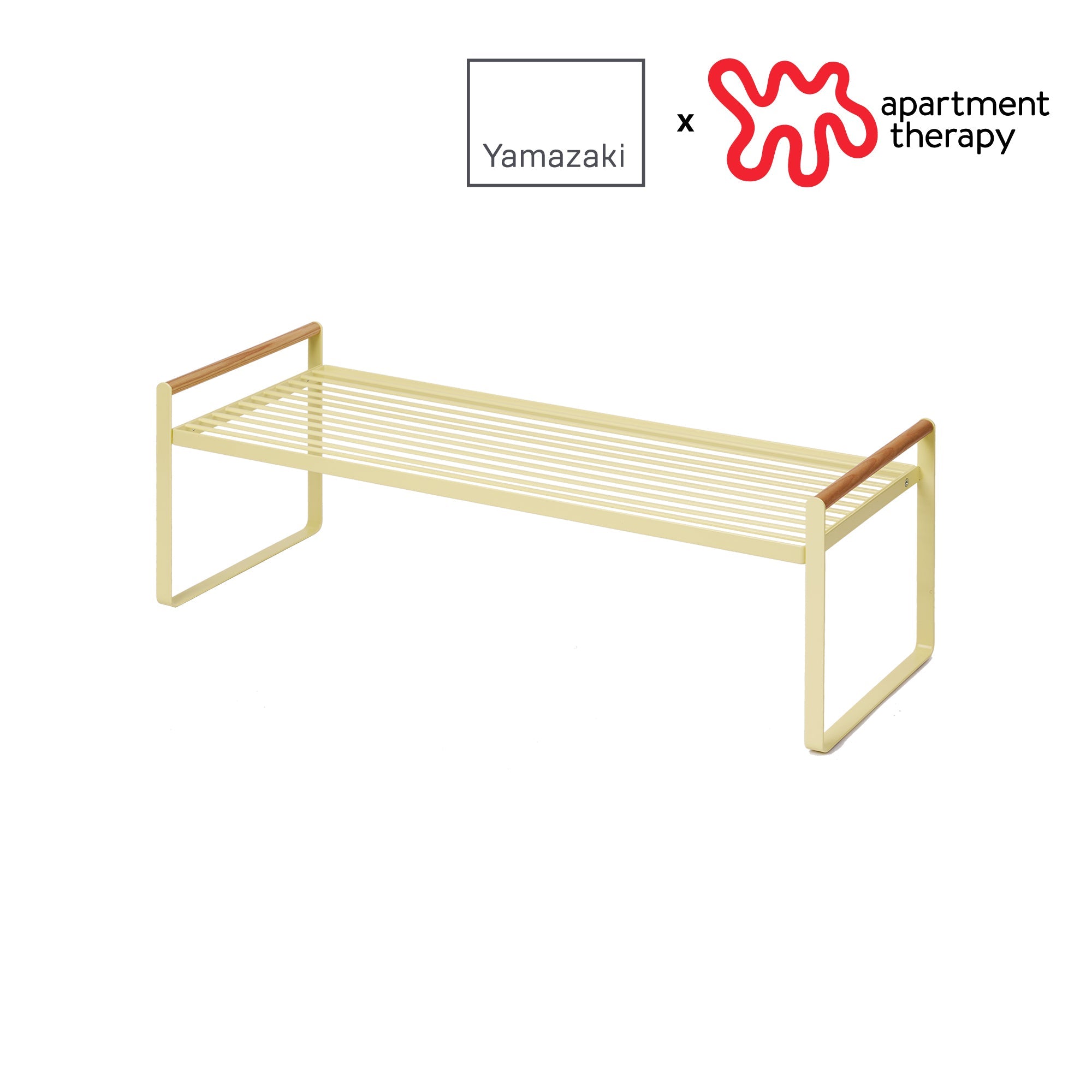 Countertop Wire Shelf - Steel + Wood