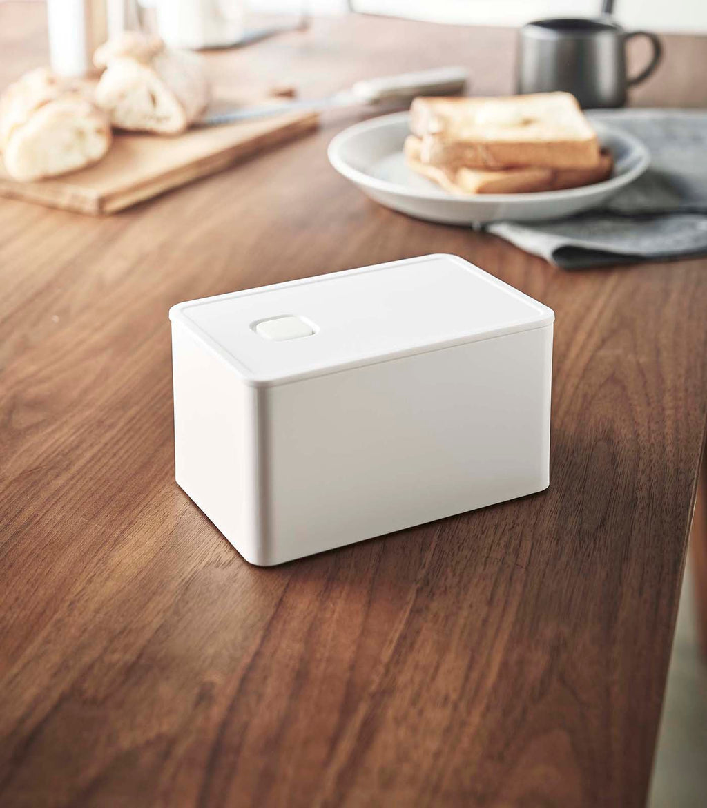 Airtight Butter Dish with Pop-Top Lid