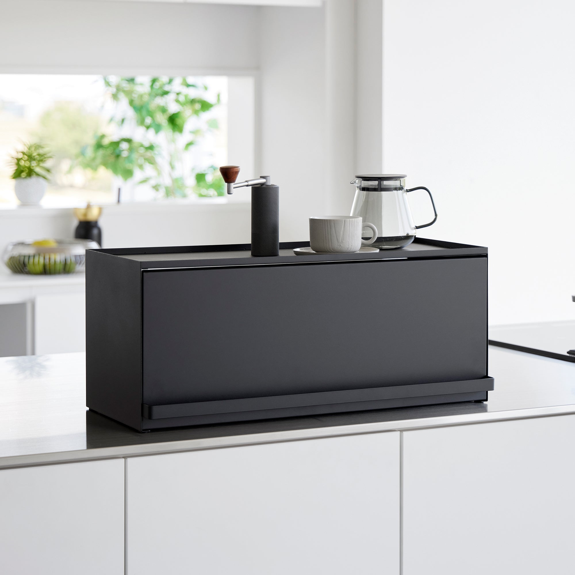 Open-Back Countertop Storage Rack - Steel